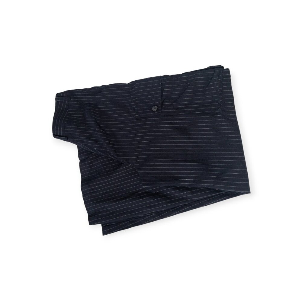 Anthropologie TwentySixHundred Navy Striped Wide Leg Dress Pants SZ 6 High Waist - Picture 14 of 14